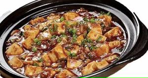 四川風麻婆豆腐
