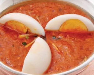 エッグキーマカレー/Egg Keema Curry