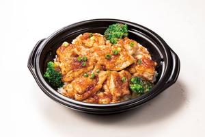 グリルチキン丼