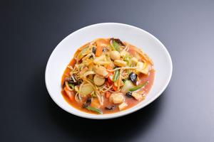 山の猿 辛味あんかけ焼きそば