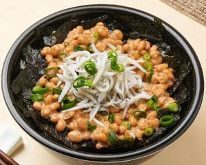 納豆シラス海苔丼 (2)
