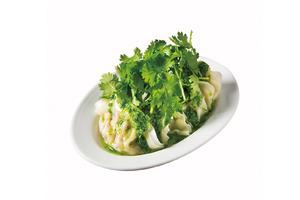 パクチー餃子(6個) Coriander Gyoza Dumplings(6 Pieces)