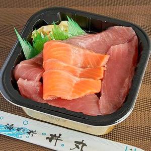 丼丸 マグロサーモン丼