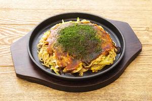 広島お好み焼き豚玉麺