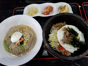冷麺セット定食