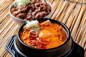 キムチスンドゥブ～ミニカルビ丼セット～