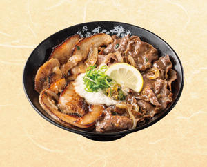 伝説のすた丼屋 ねぎ塩すたみな牛タン豚トロ丼肉2倍
