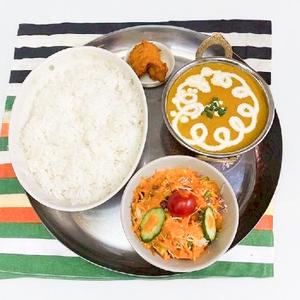 カレーライスランチcurry rice lunch