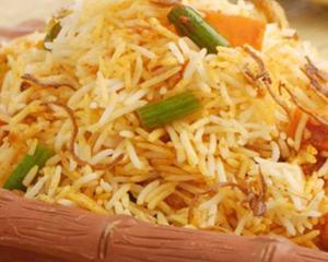 野菜ビリヤニ・Vegetable Biryani