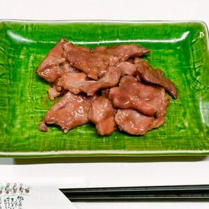 国産豚ロースの味噌炒め
