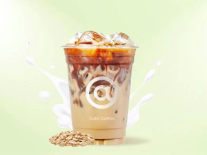 cotti coffee 大紅袍オーツミルクラテ【古早黑袍燕麦拿】