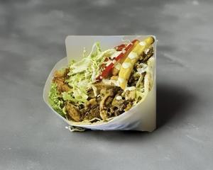ミックス(鳥と牛肉)ケバブサンド Mix Kebab Sandwich