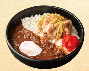 伝説のすた丼屋 温玉肉すたみなカレー