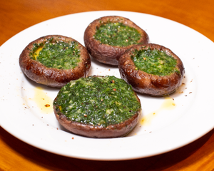 しいたけの香草バター焼き