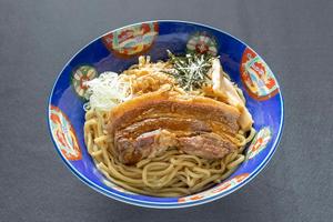 menu特製ガブリ豚油そば menu Special Gourmet Pork Oil Soba