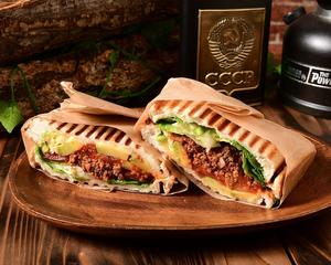 New ！！ 大豆ミートのメキシカンホットサンド Mexican hot sandwich with soybean meat