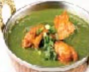 ほうれん草チキンカレー Sag chicken curry