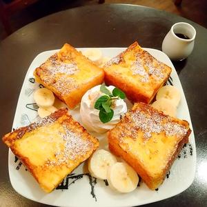 もちふわフレンチトースト(チョコバナナ)