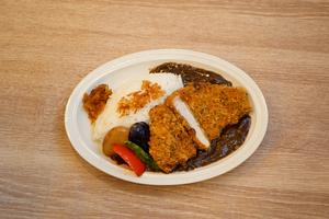 カレー・ポークカツレツ