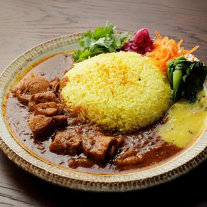本日のスパイスチキンカレー