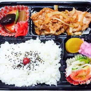 しょうが焼き弁当シンプル