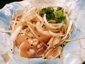 霜降りささみの塩タレ和え