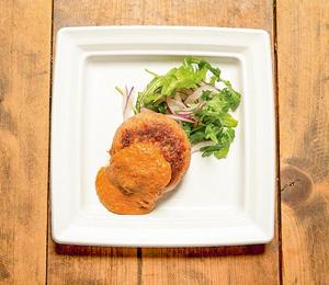 【dish】ソイミートハンバーグ Soy Meat Hamburg Steak