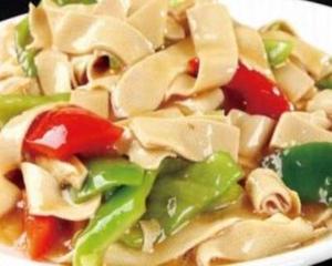 尖椒干豆腐