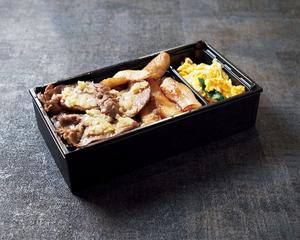 ねぎ塩牛タンとトントロ弁当