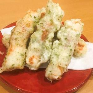 ちくわチーズの磯部揚げ