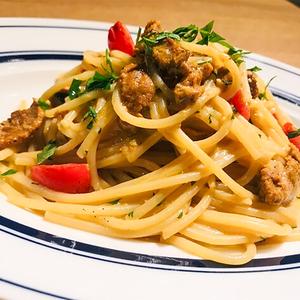 Riccio Amore！！ たっぷりウニのペペロンチーノスパゲッティ