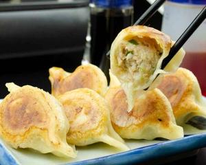 焼き餃子 Pan-Fried Gyoza Dumplings