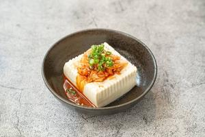 【ピリ辛】キムチ冷奴【Spicy】Kimchi cold tofu ￥398