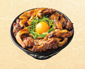 厚切りコンビすたみな焼肉丼肉2倍
