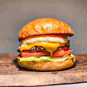 エッグチーズバーガー Egg cheese burger