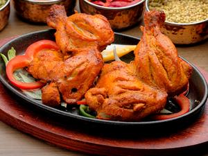 タンドリーチキン骨付き2P(Tandoori chicken with bone 2P)