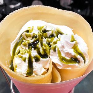 ホイップ 抹茶ソース