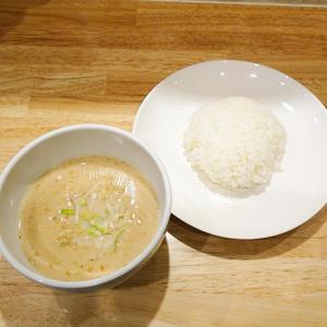 【特濃豚骨】極上汁と飯(薬味ネギ)