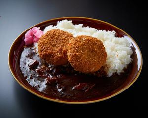 メンチカツカレー