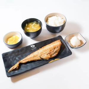 縞ほっけ定食