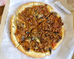 大豆ミートピザ Soy Meat Pizza