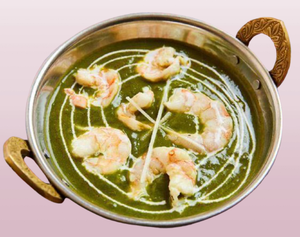 ほうれん草エビカレー Horenso Prawn Curry