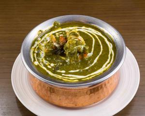 ほうれん草エビカレー hourensou ebi