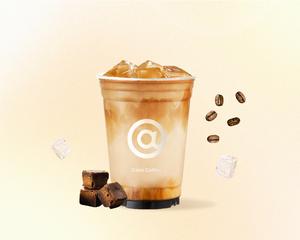 cotti coffee 懐かしの黒糖オーツミルクラテ