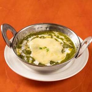 ほうれん草チキンチーズカレー
