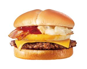 チーズベーコンエッグバーガー