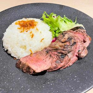 牛ハラミステーキ丼 プレーン(ハラミ120g)