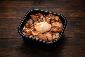 丼丸 温玉と焼豚丼