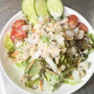 (4)シーフードサラダ/SEAFOOD SALAD
