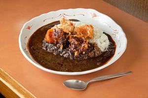 ブラックカラ揚げカレー